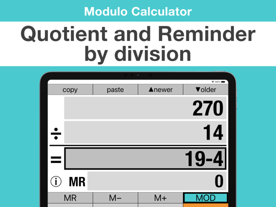 Screenshot #4 pour Modulo Calculator