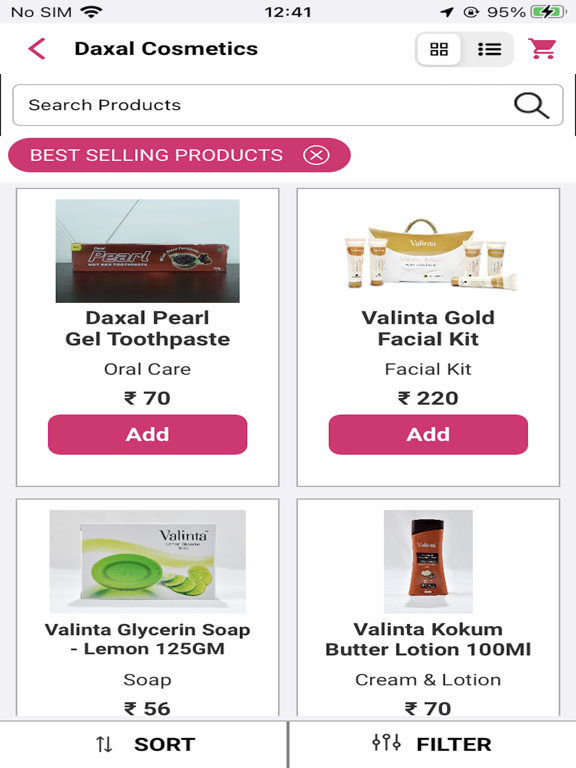 App screenshot