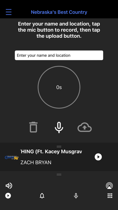 Country 96 KRGI-FM Screenshot