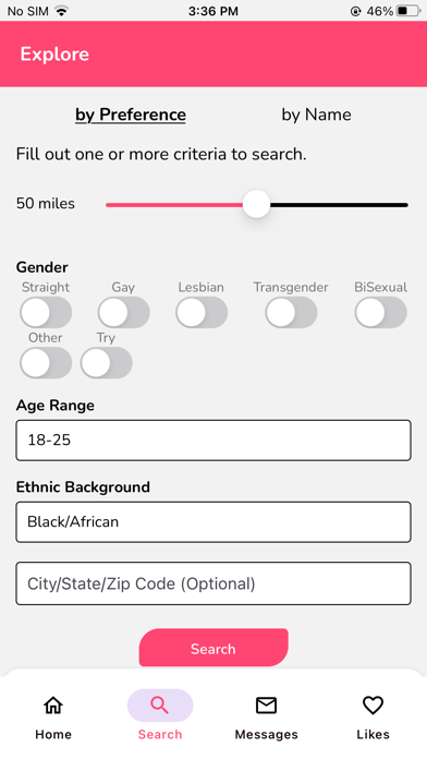 App screenshot