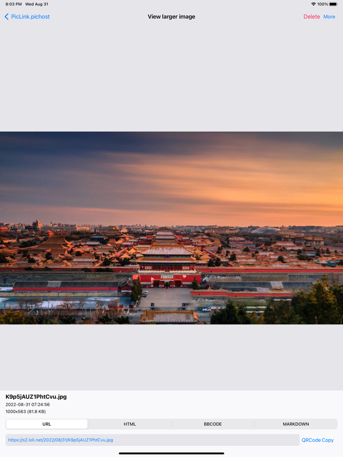 PicLink-Best image Hosting App