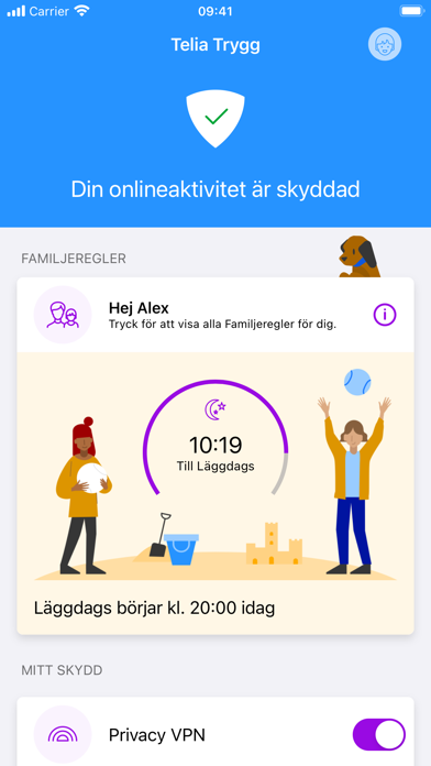 Telia Trygg Screenshot