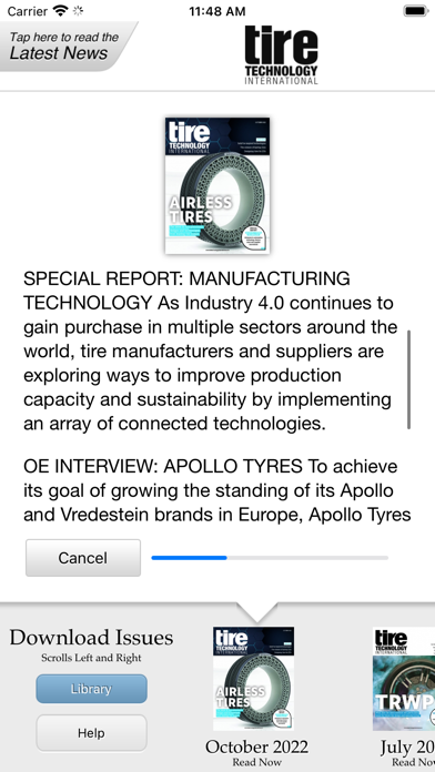 Tire Technology International Screenshot