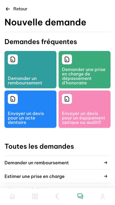 Mutuelle de France Unie Screenshot