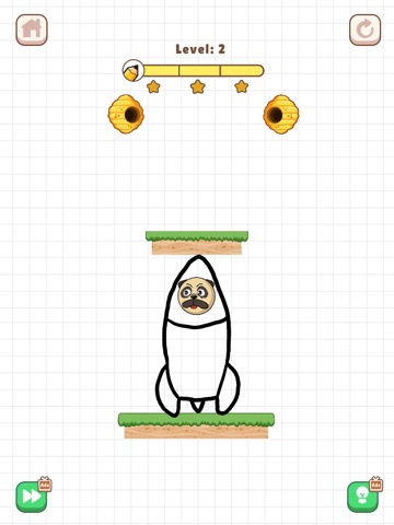 Save The Dog: Bee Draw Puzzleのおすすめ画像2