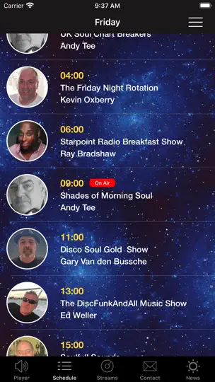 Captura de pantalla de StarpointApp en iPhone 2