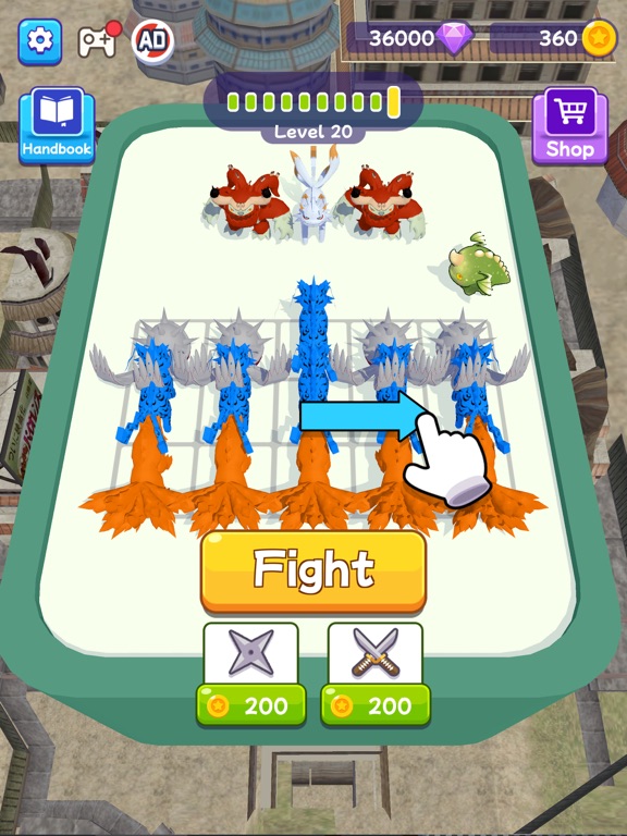 Manga Merge:Rasengen! iPad screenshot 2 - Games app