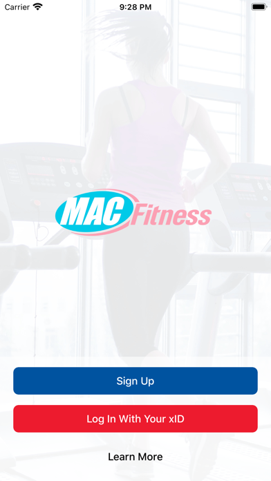 MAC Fitness NY. Screenshot