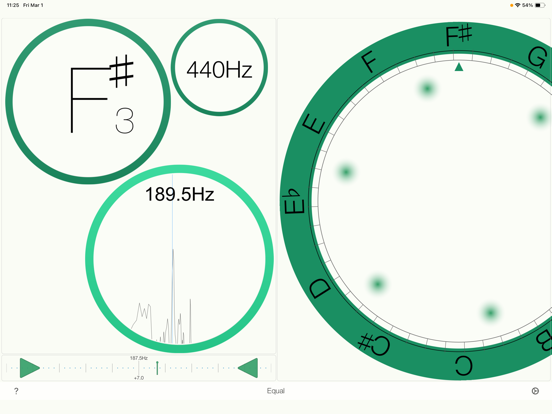 Touch Tuner iPad app afbeelding 8