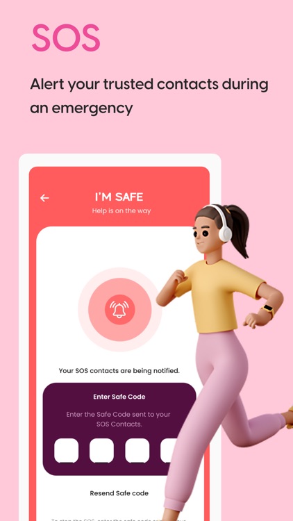 I'm Safe - Women Safety App screenshot-4