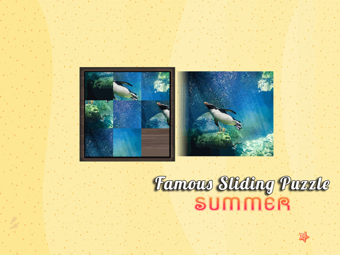 Famous Sliding Puzzle Summer