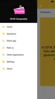gcse geography iphone screenshot 1