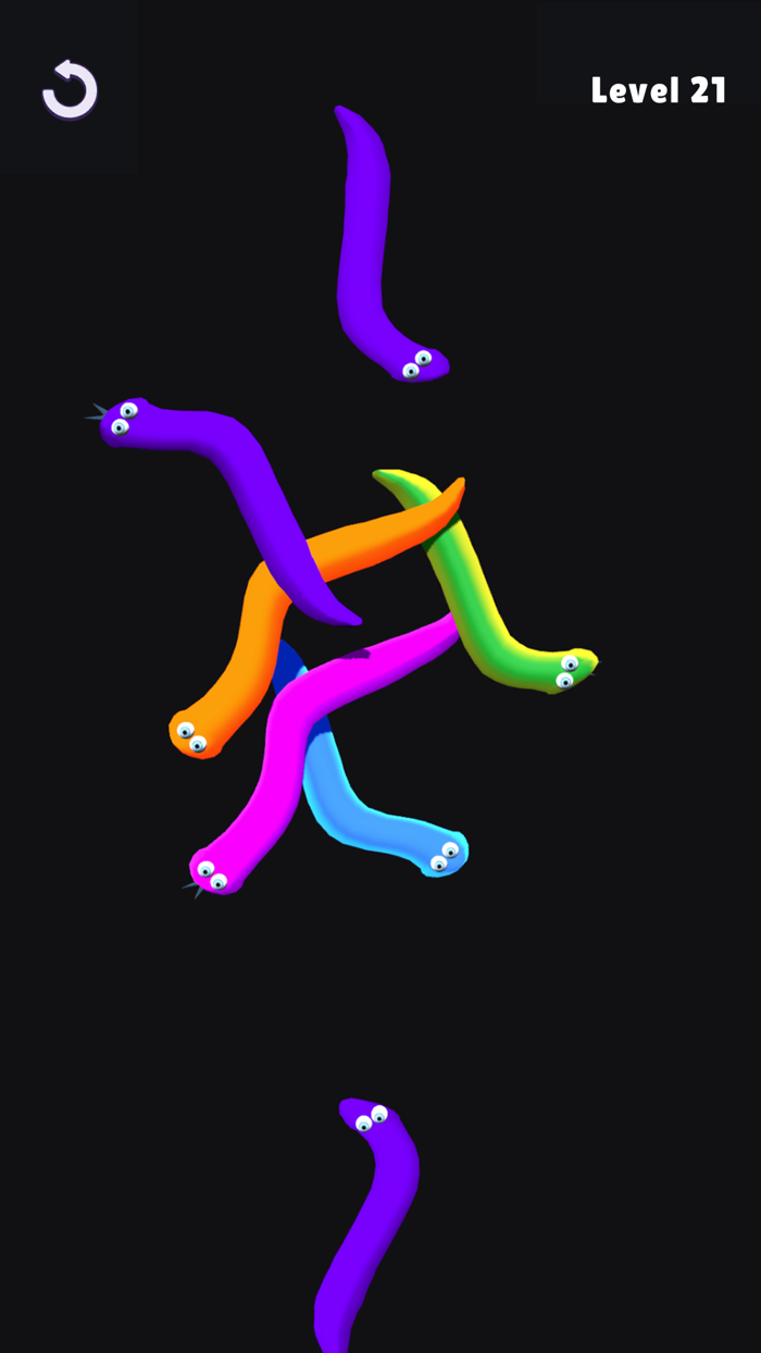 Sort Snakes Sorting Game