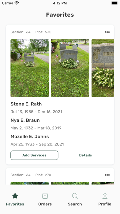 Woodlawn Cemetery Screenshot