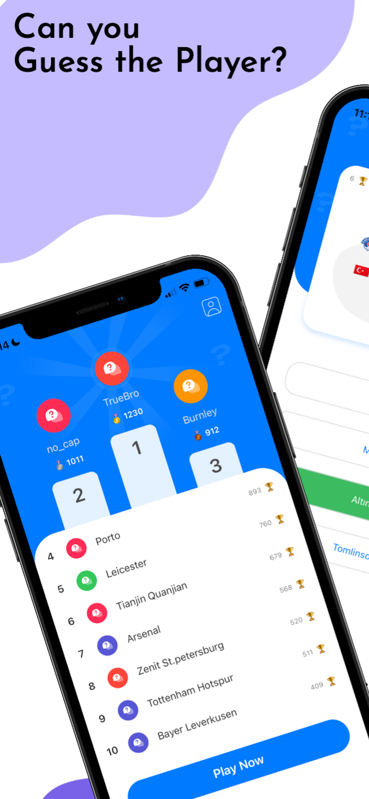 Guess the Player - Quiz