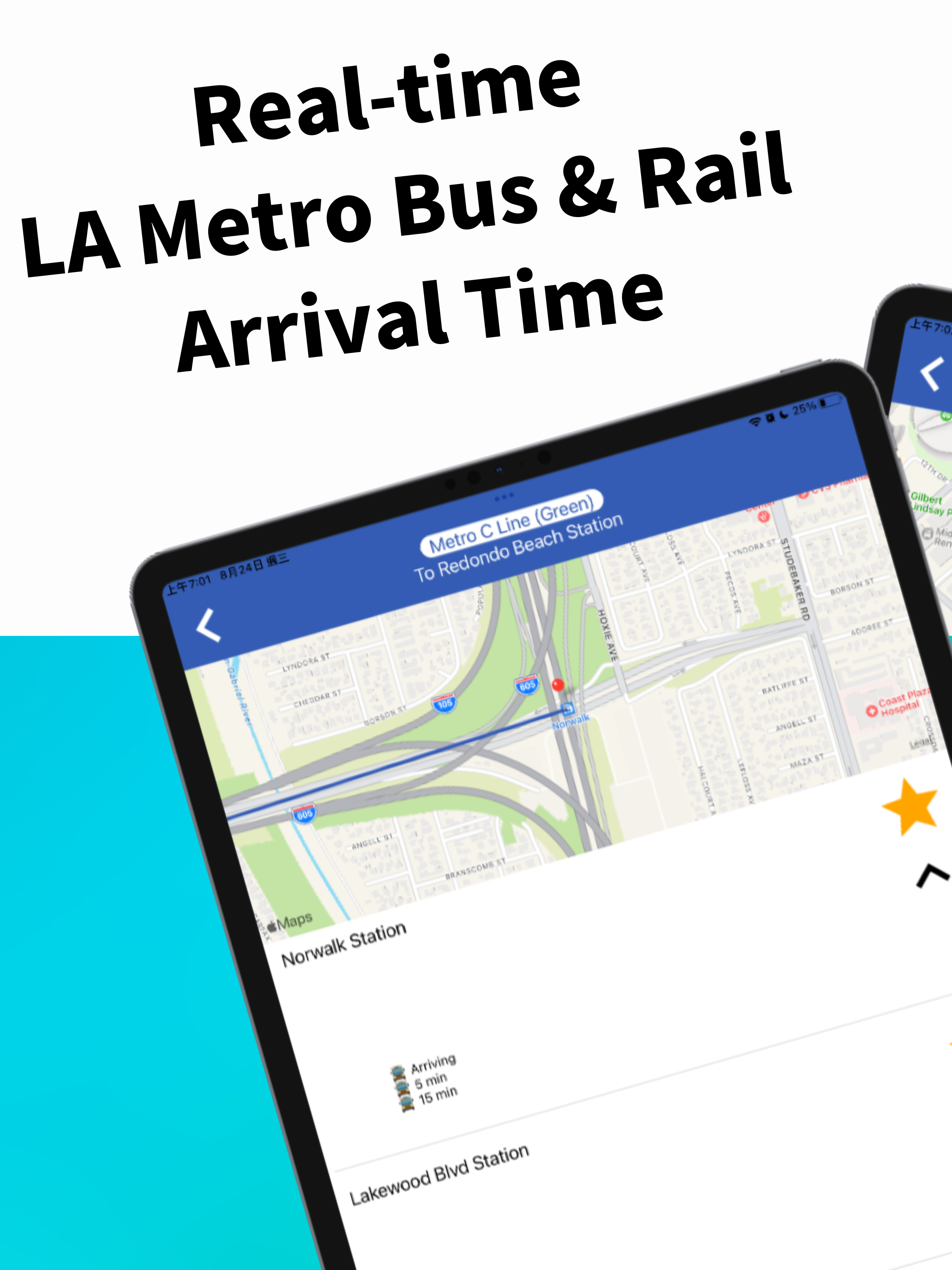 Los Angeles Bus & Rail screenshot 5