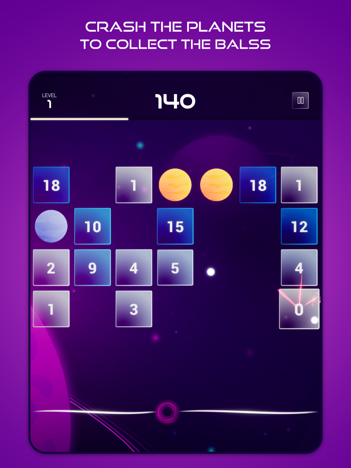 Space bounce－pop blocks away