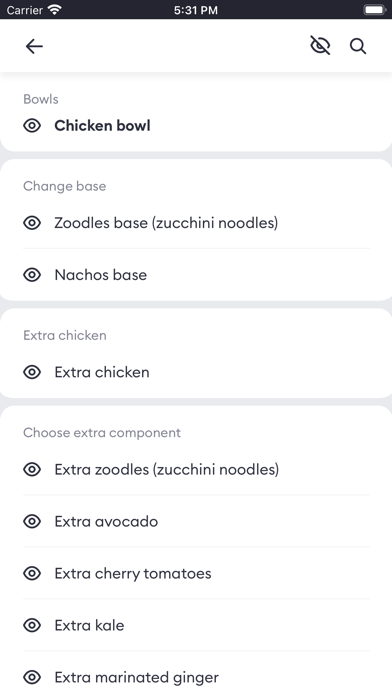Bolt Restaurant App Screenshot