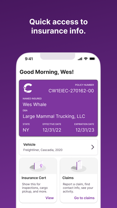 Cover Whale Insurance Screenshot