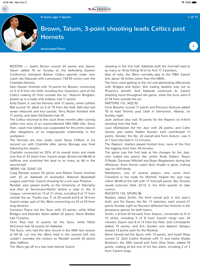 The Freeman eEdition