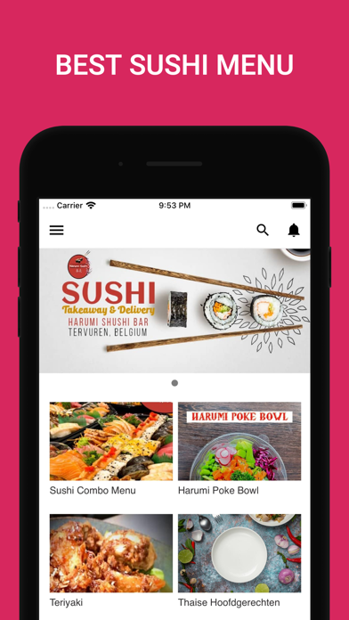 Harumi Sushi Bar Screenshot