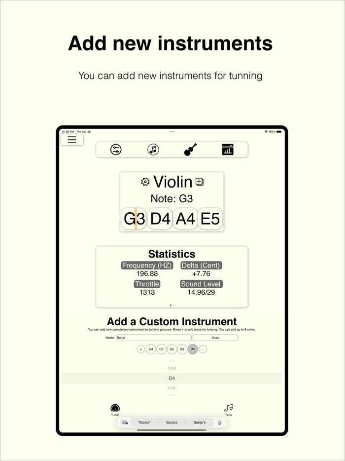 qTuner - Pitch Tuning Tool