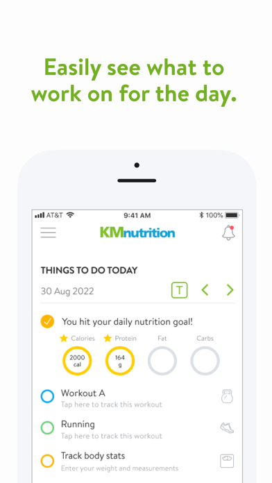 KM Nutrition Screenshot