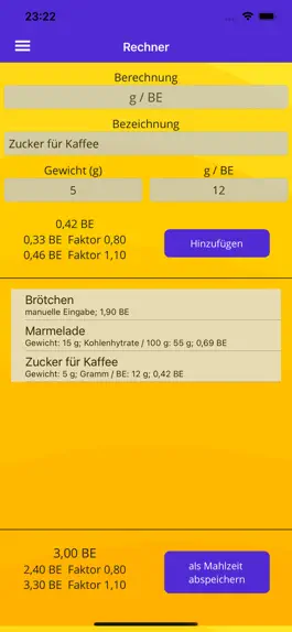 Game screenshot BE Rechner hack