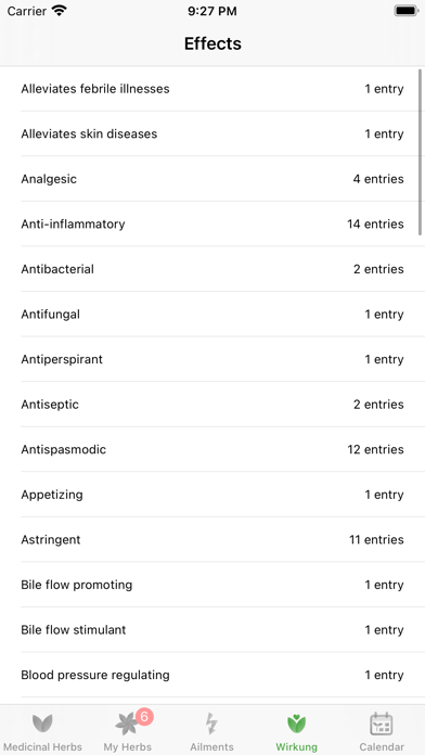Medicinal Herbs Info Screenshot