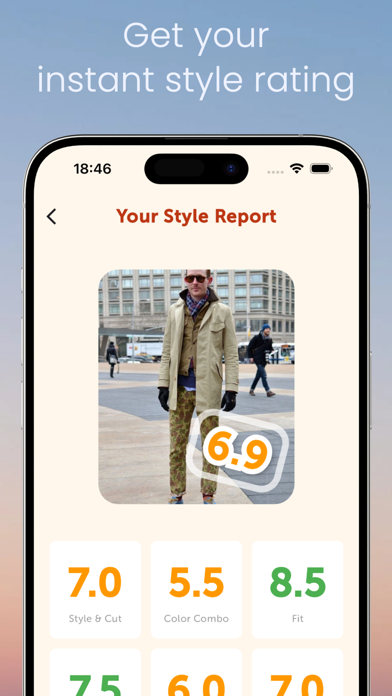 FitRate AI - Fashion Coach Screenshot
