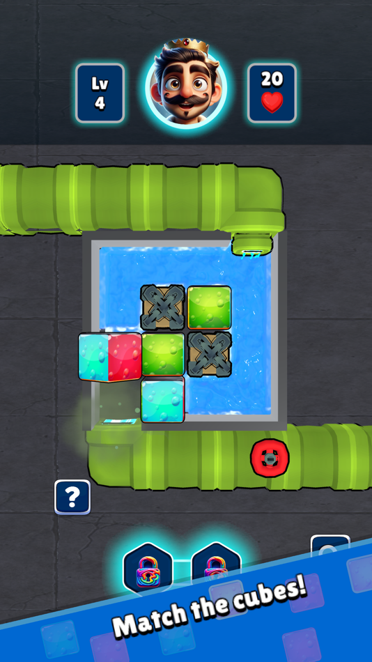 #9. Cubix Path: Puzzle Match (iOS) By: Handler Oyun Yazılım Anonim Şirketi