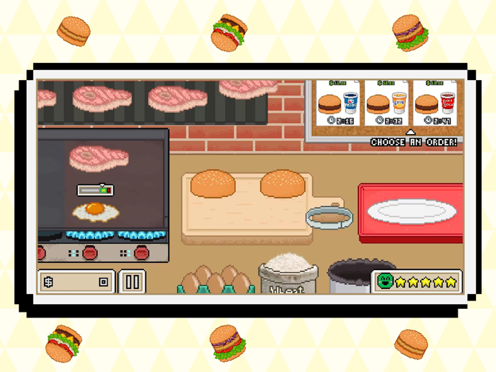 Pixel Food Stall
