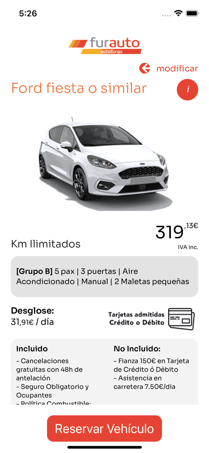 Alquiler Vehículos Autofurgo