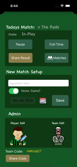 Game screenshot Grassroots Football Scorer hack