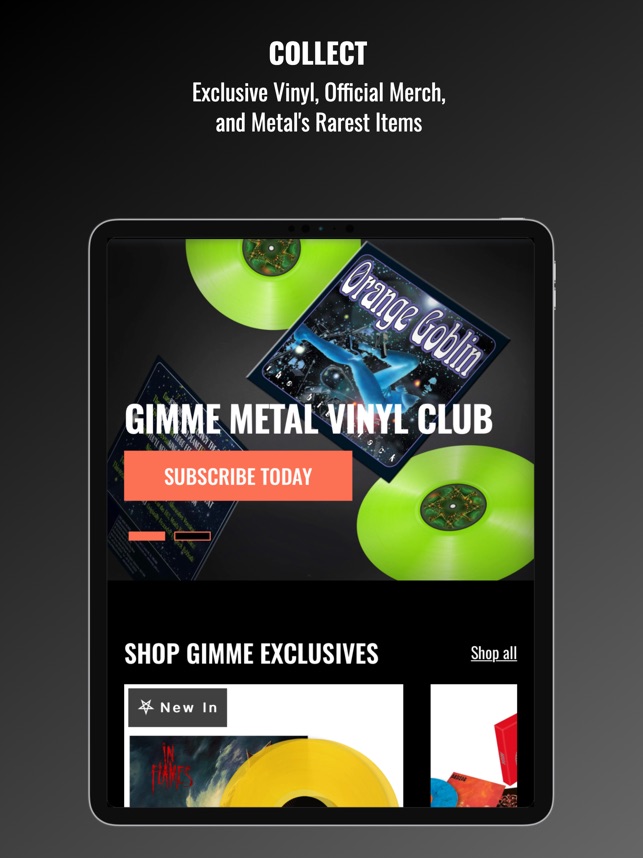Gimme Metal on the App Store