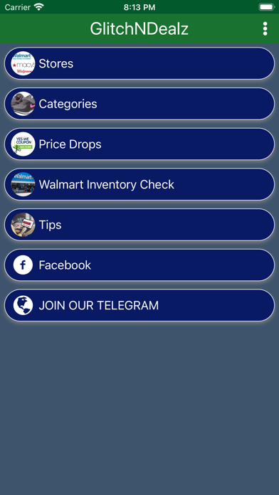 Glitch Deals And Coupons Screenshot 1 - AppWisp.com Glitch Deals And Coupons Screenshot 1 - AppWisp.com