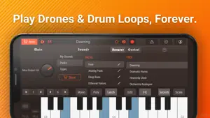 Drone Piano & Drum Loops screenshot 1