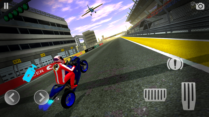 Bike vs Plane Racing