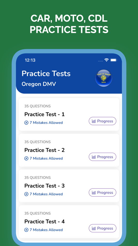 #1. Oregon DMV Knowledge Test (iOS) 由: Nilu Rathod