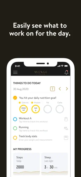 Game screenshot Avenge Fitness Trainer App apk