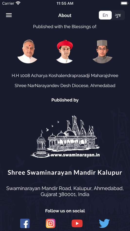 #7. Swaminarayan Temple Kalupur (iOS) 由: SHREE SWAMINARAYAN MANDIR KALUPUR