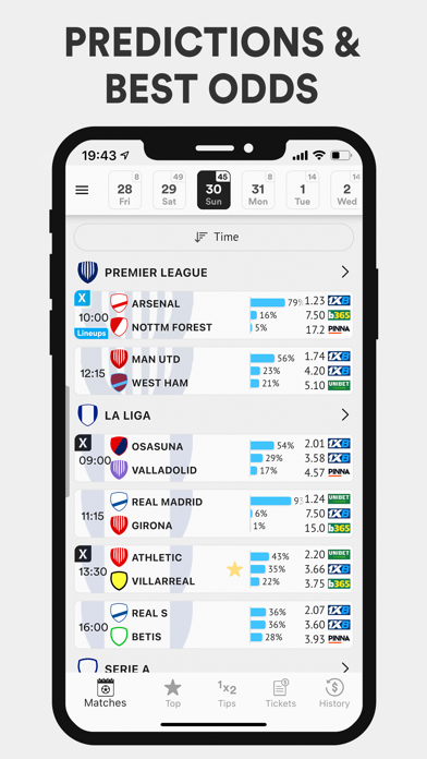 footbe - Tips & Predictions Screenshot