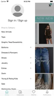 risen boutique iphone screenshot 2