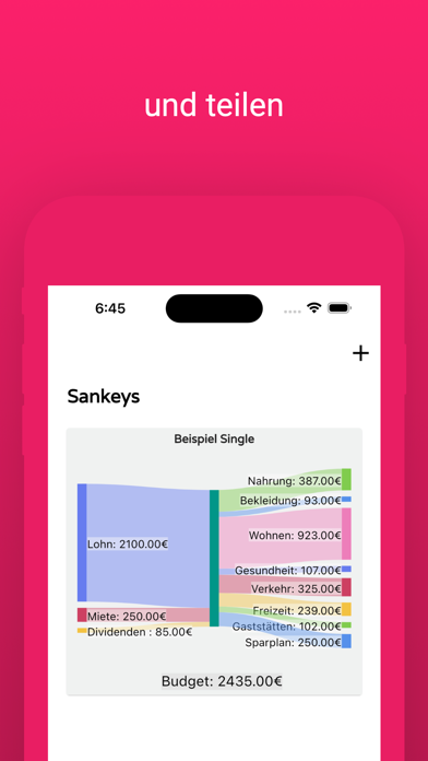 Sankey App Screenshot