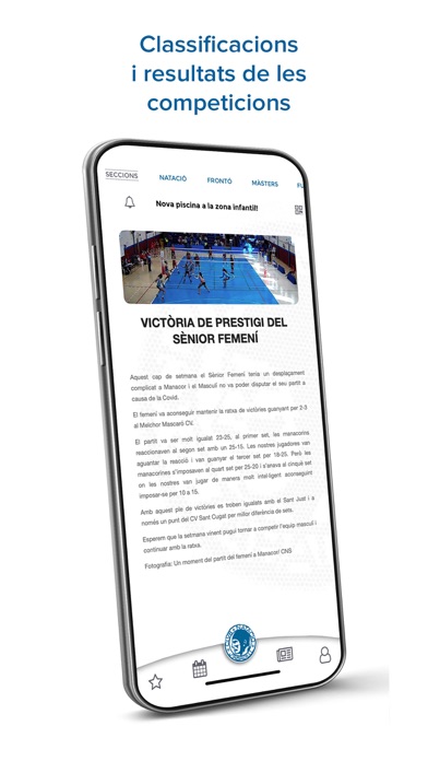 Club Natació Sabadell Screenshot