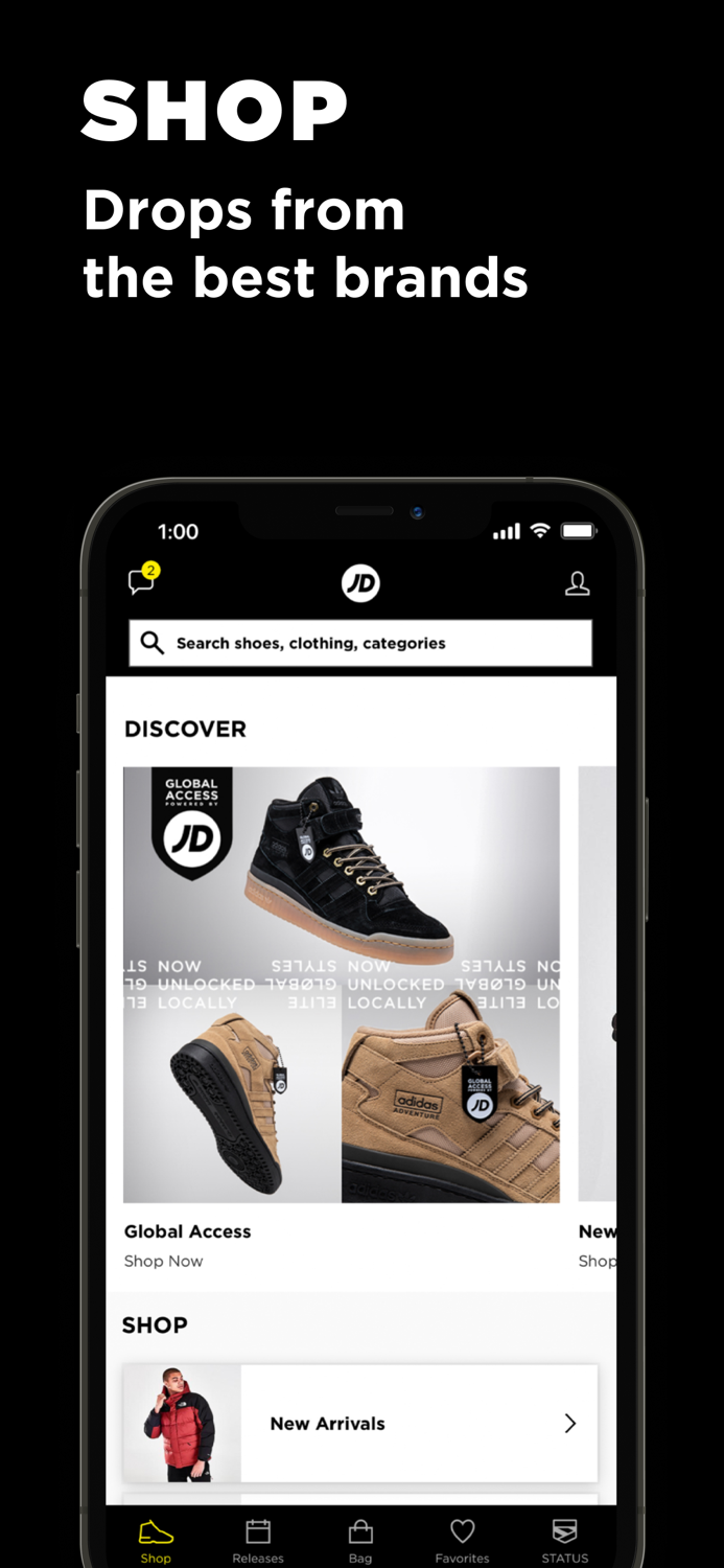 JD Sports Exclusive rewards