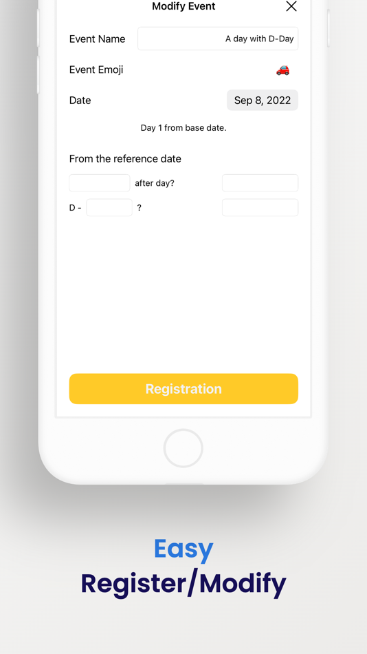#4. D-Day Widget for Lockscreen (iOS) 由: Jingyu Jung