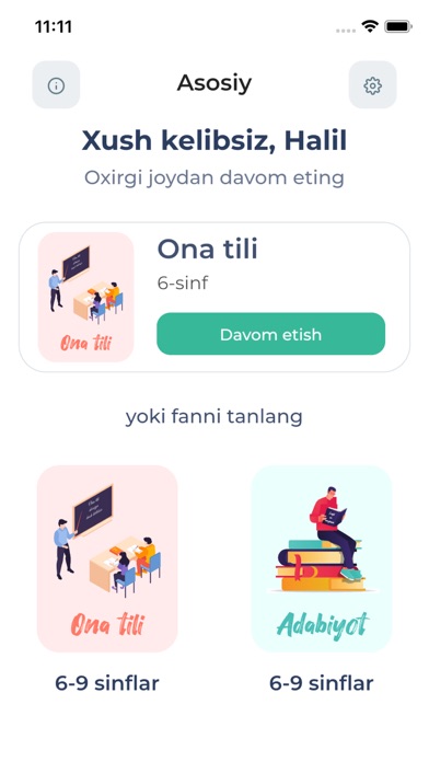 Ona tili va Adabiyot Screenshot