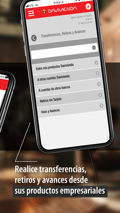 Empresas Davivienda Móvil Screenshot