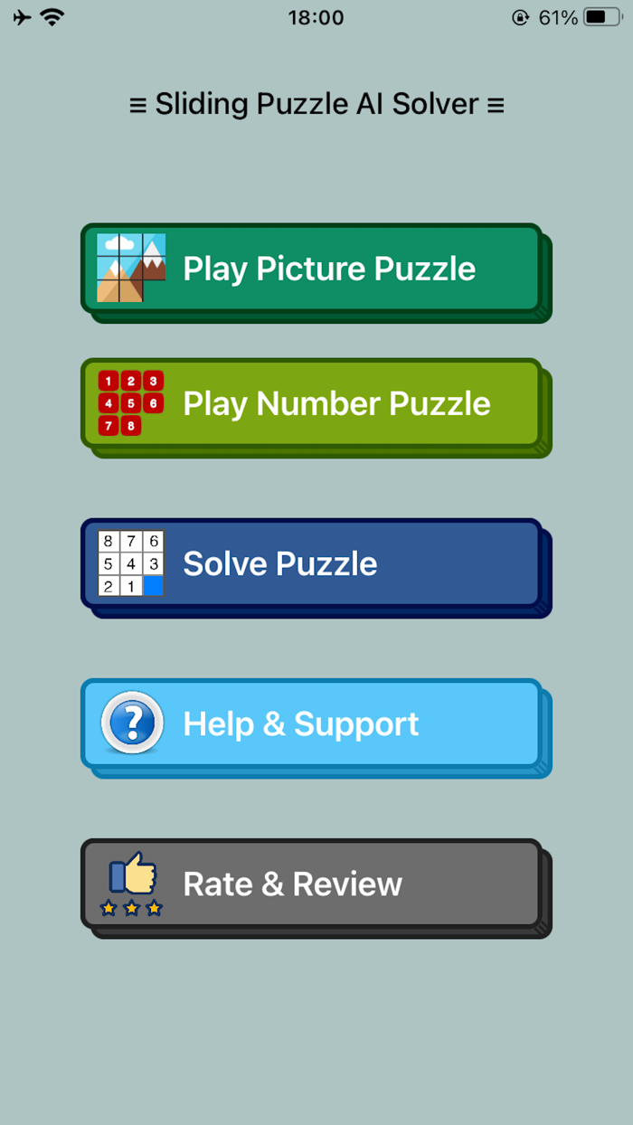 Sliding Puzzle AI Solver